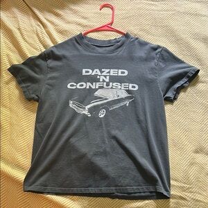 Brandy Melville Gray Short Sleeve Tee Dazed N Confused
